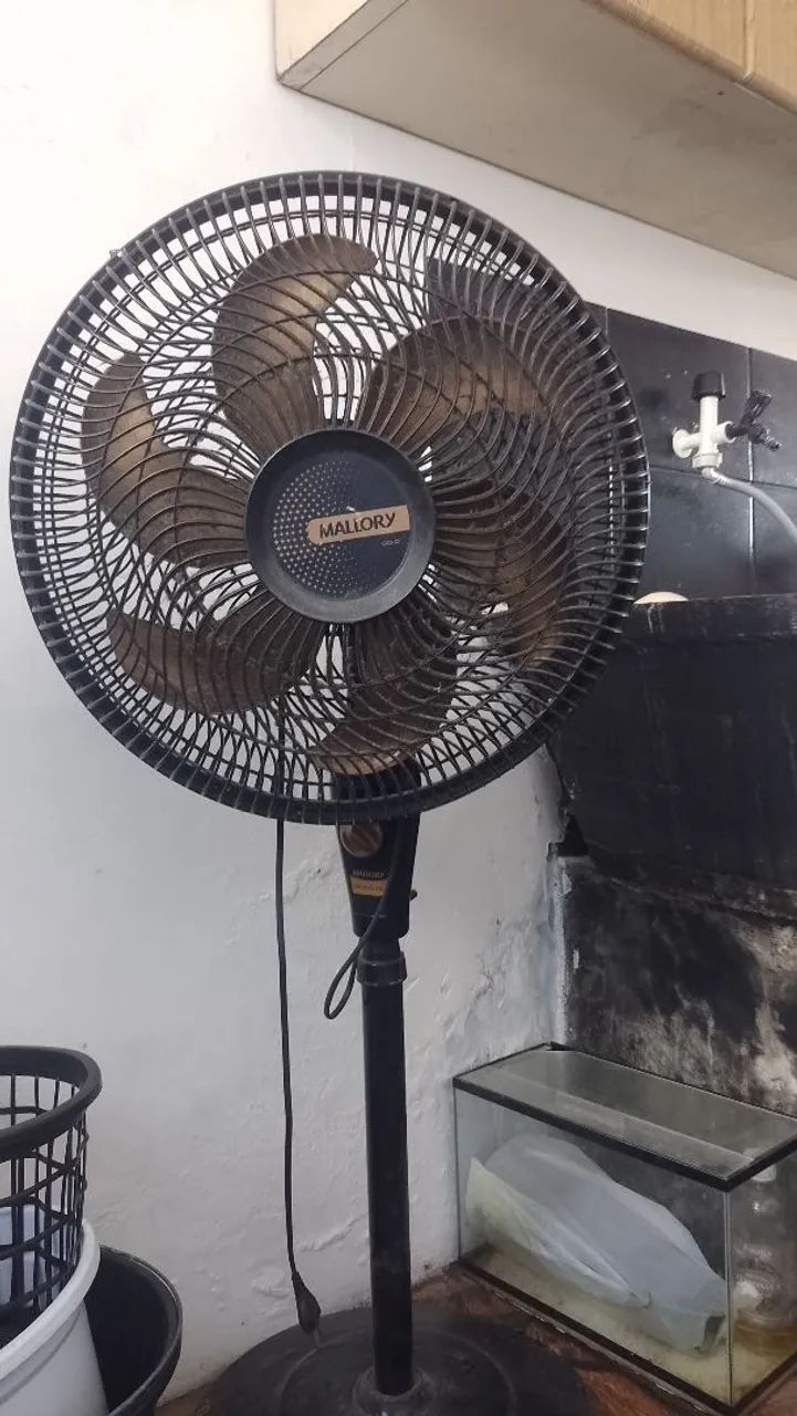 Ventilador de pé usado 