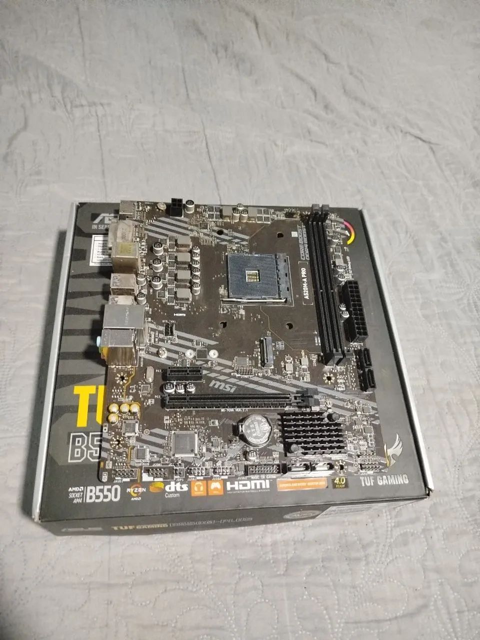 Placa mãe tuf gaming b550m plus  - Foto 2