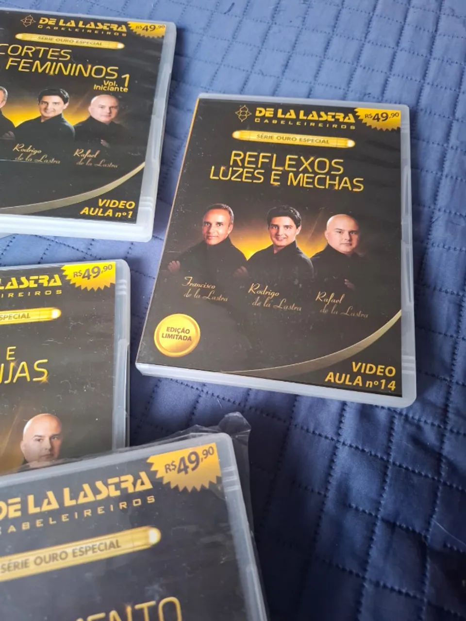 Curso de cabeleireiro Irmãos De La Lastra Completo (25 DVDs) - Foto 6
