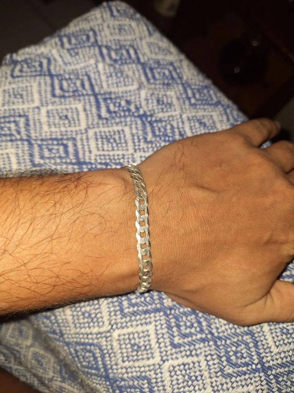 Pulseira de prata 925 vender logo