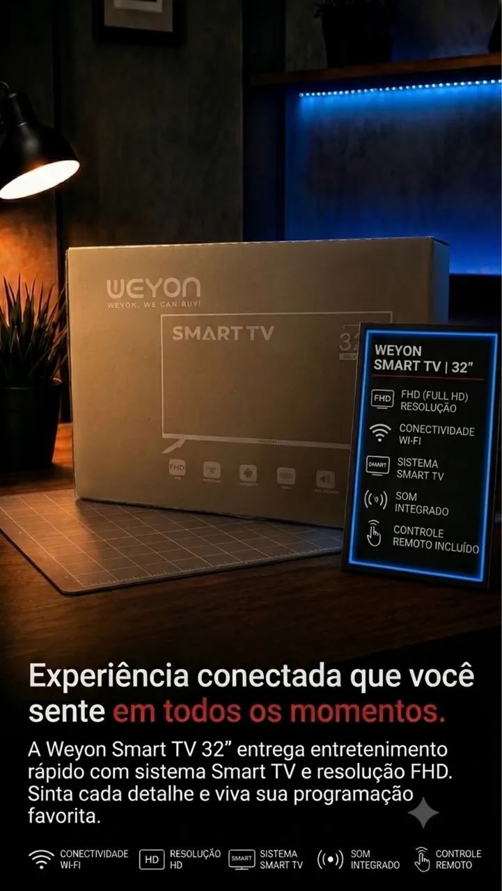 Tv Smart 32 POLEGADAS LACRADA