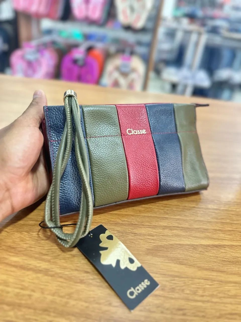 Bolsa de couro da classe - Foto 4