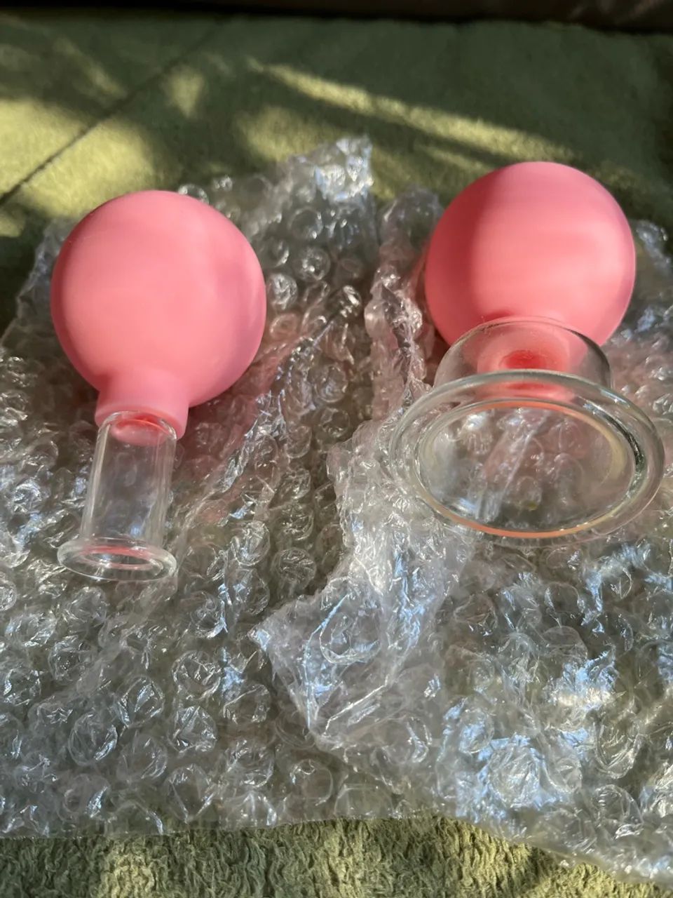 Ventosas para terapia. 
