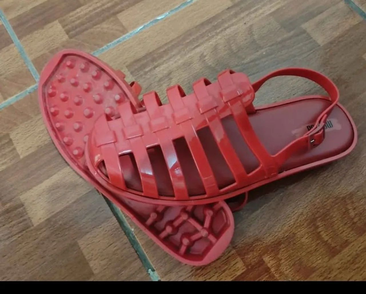 Melissa vermelha  tamanho39/40