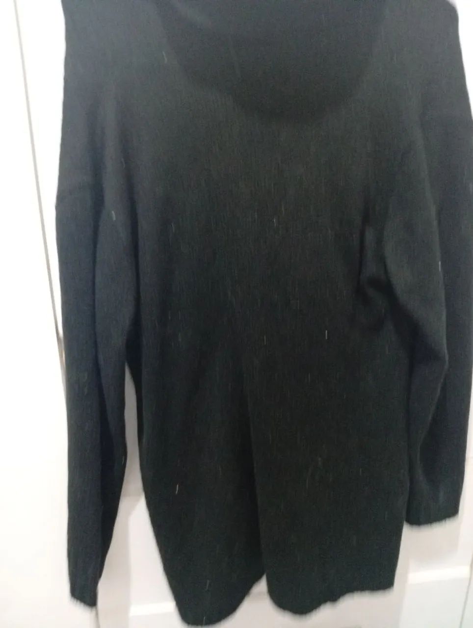 Cardigan de Tricô Preto  - Foto 2