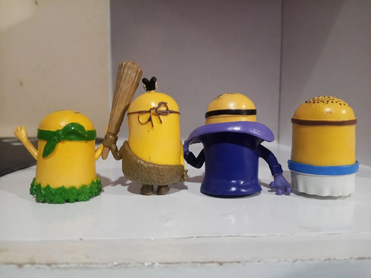 Lote 4 Mini Figuras Minions - Foto 2