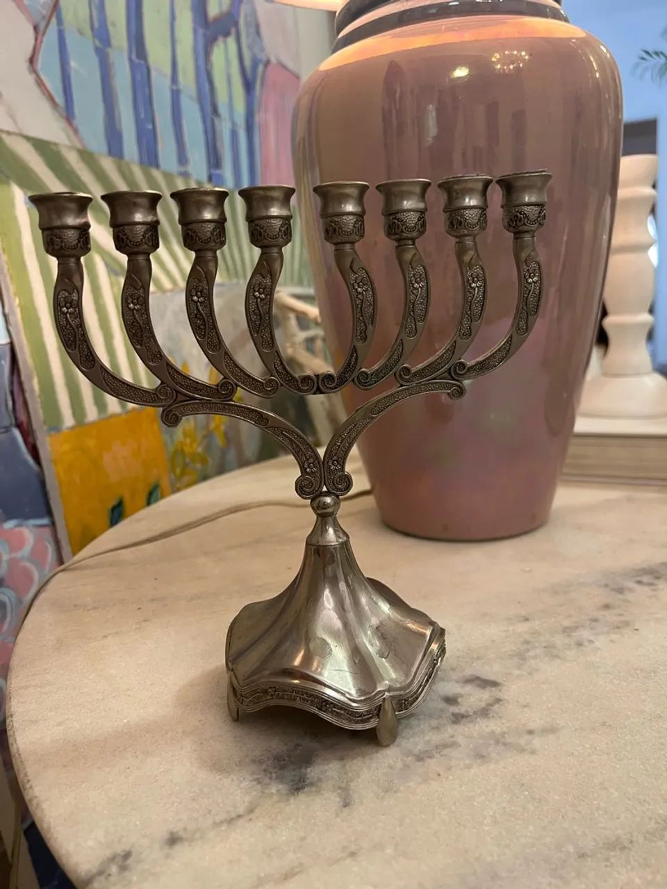 Candelabro antigo  - Foto 4