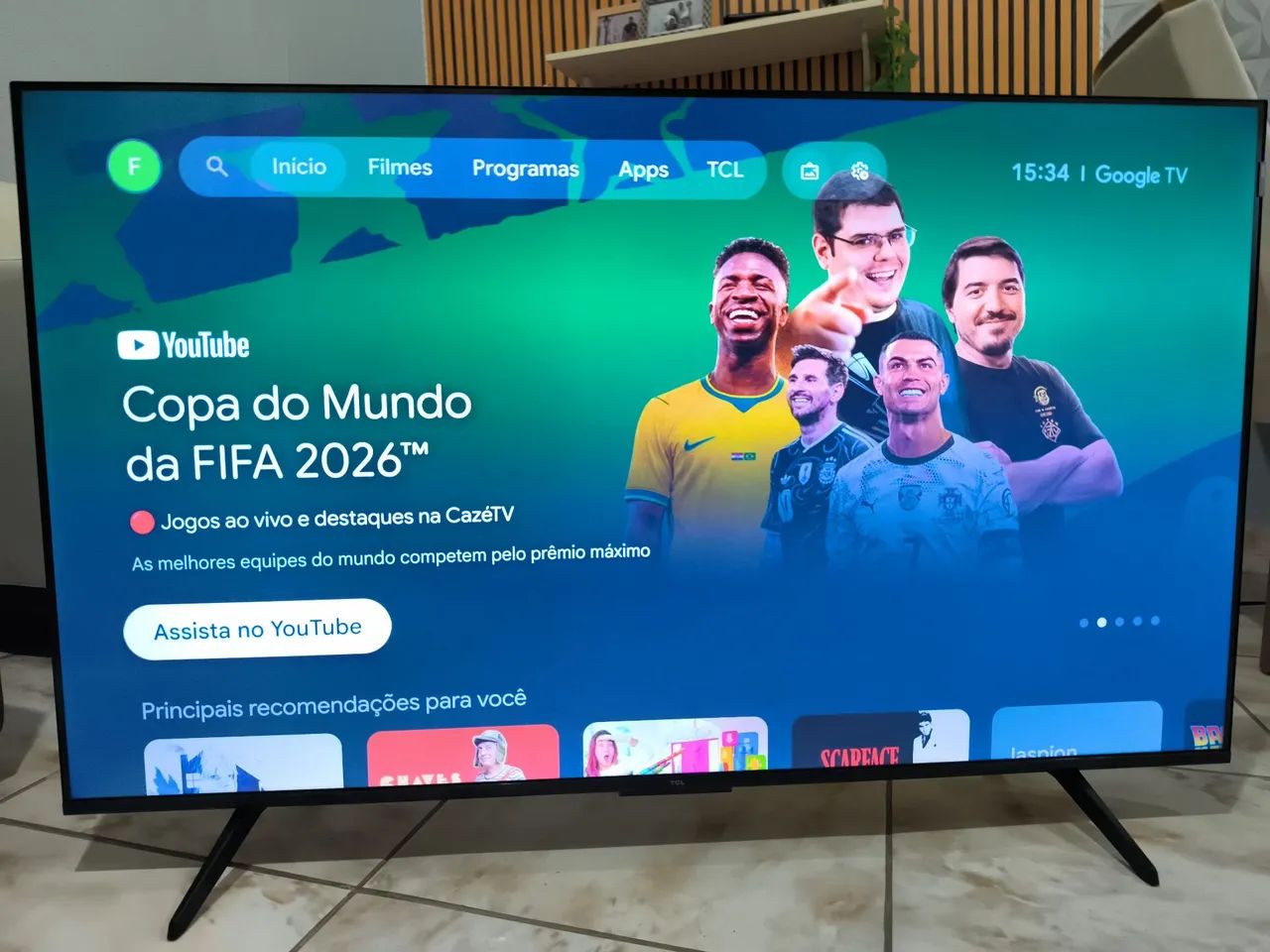 TV SMART 50 ANDROID  TOP MODELO NOVO  - Foto 3