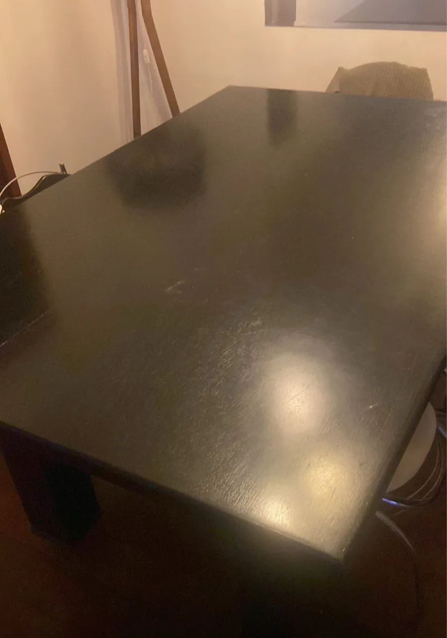 Mesa de sinuca com tampo 