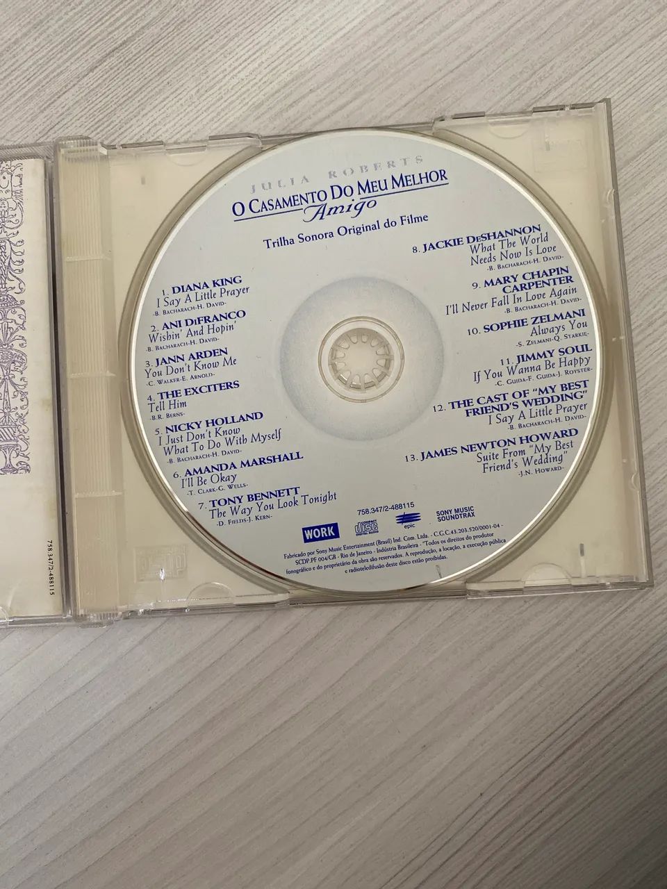 CD O Casamento Do meu melhor amigo - Foto 2