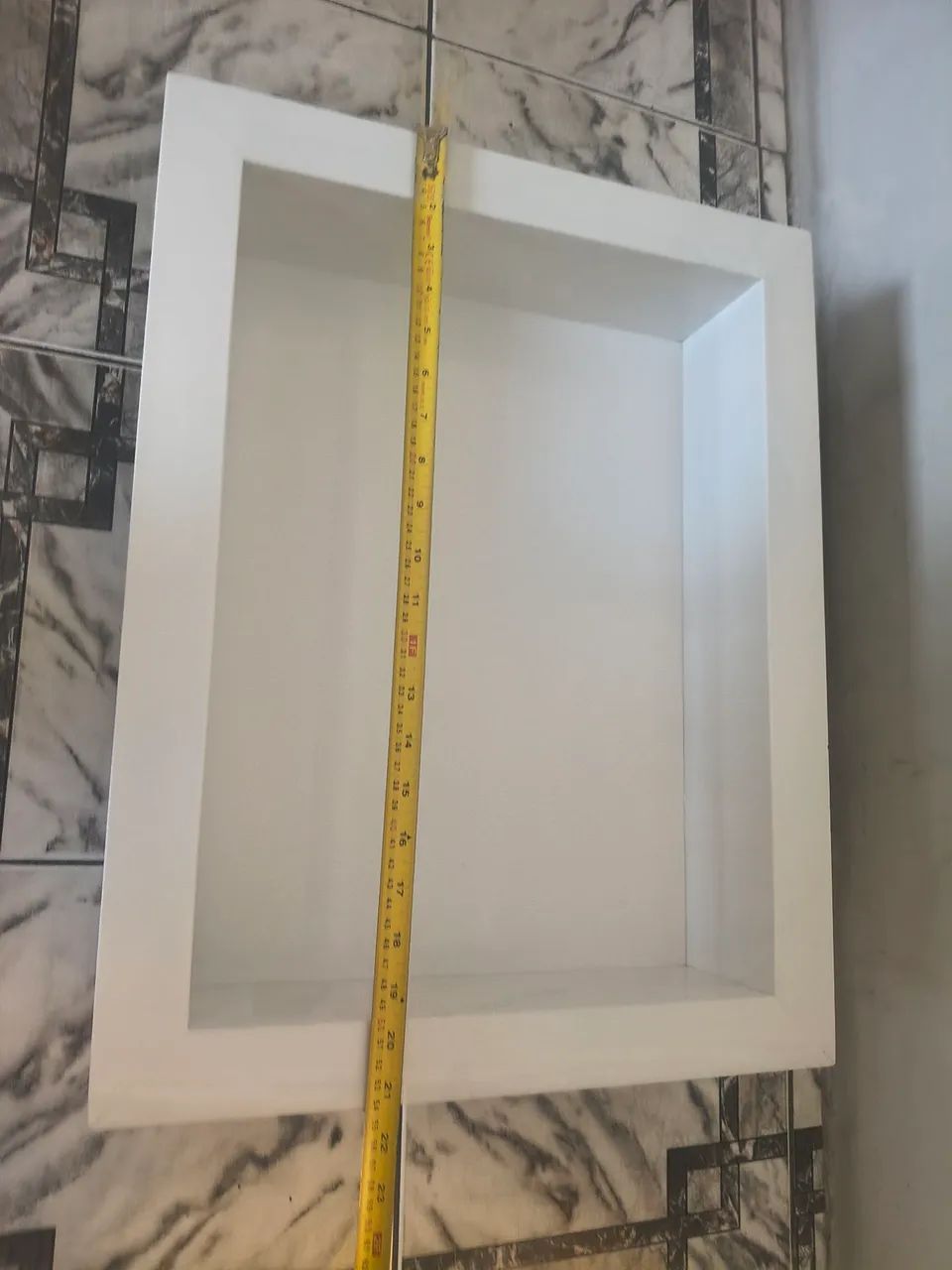 Nicho de quartzo branco para banheiro . - Foto 3