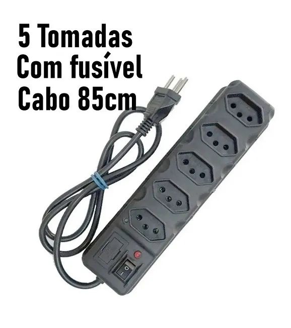 Filtro Linha  Bivolt 5 Tomadas 