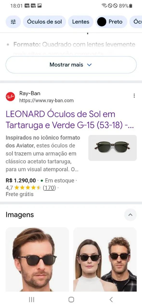 Óculos Ray-Ban - Foto 4