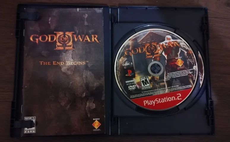 Jogo original de PS2 God of War 2 - Foto 4