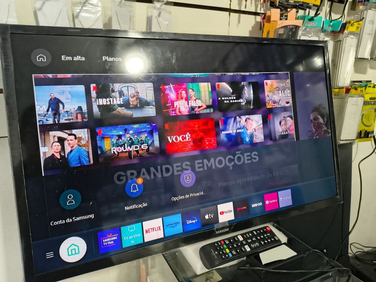 Tv Samsung 32 polegadas smart  - Foto 4