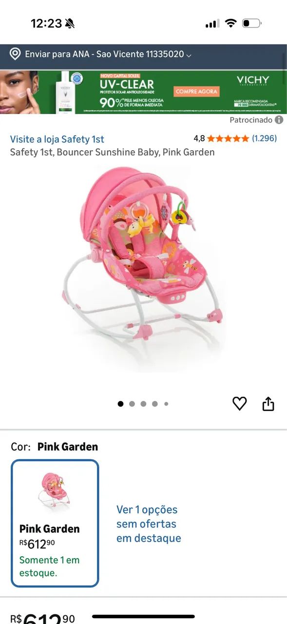 Cadeirinha infantil