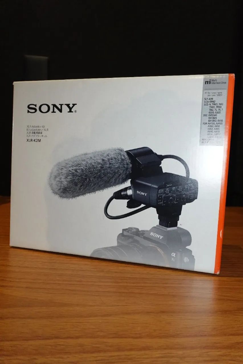 Sony Xlr-k2m Kit Adaptador E Microfone Shotgun - Muito Novo - Foto 2