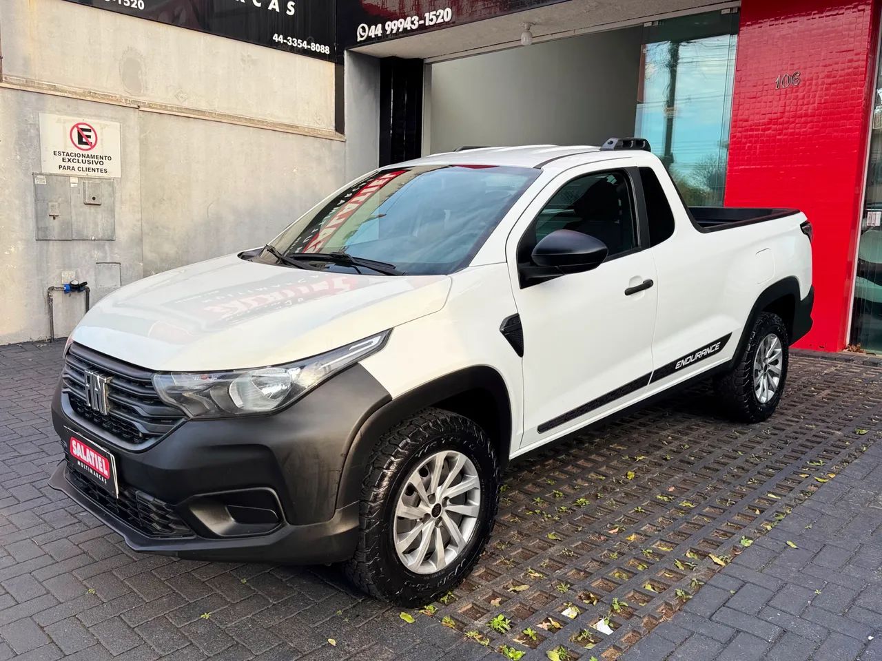 Fiat Strada Endurance 1.4 Flex 8V CS Plus 2022 - Foto 4