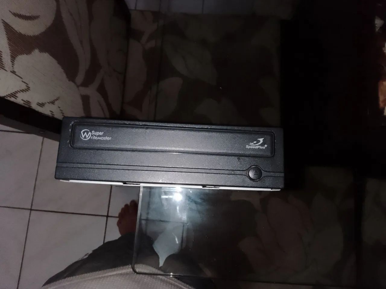 Leitor e gravador DVD