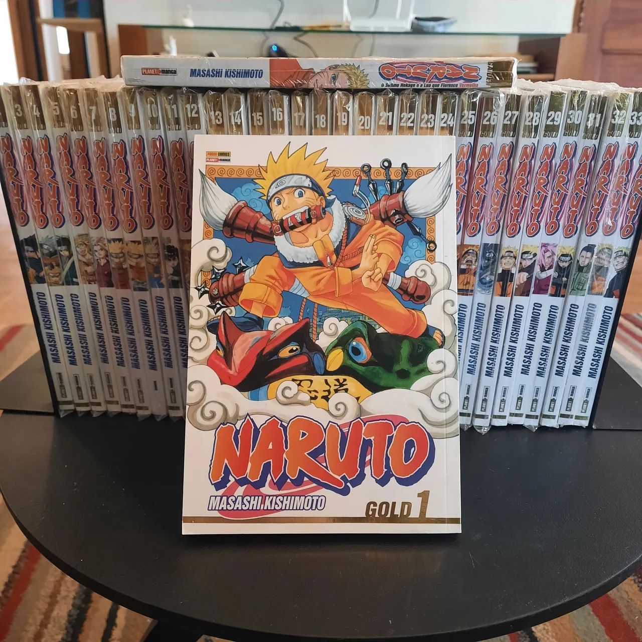 Naruto GOLD EDITION Vol. 1 ao 34 - Panini - Vários LACRADOS