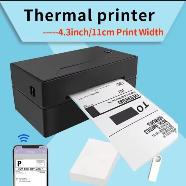 Impressora térmica sem tinta com conexão Bluetooth - Foto 4