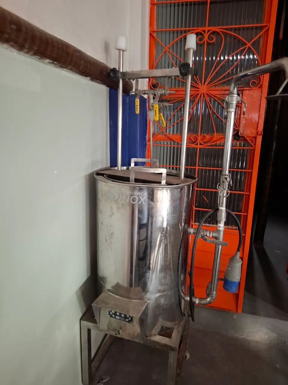 Panela industrial de cerveja