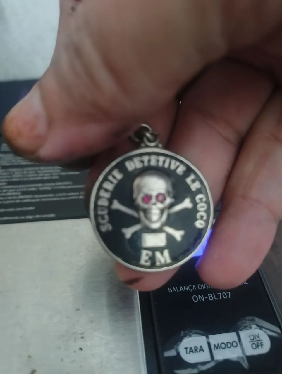 Rara medalha Prata de Lei.Le Cocq