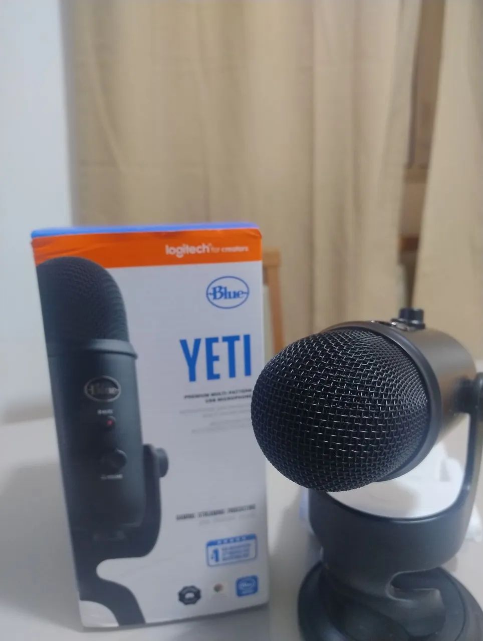 Microfone blue yeti 