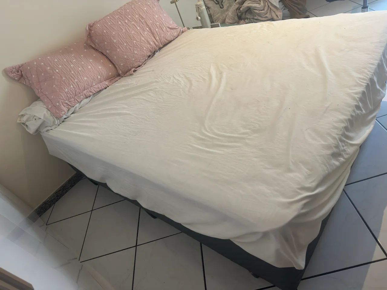 Cama box casal com colchão pillow - Foto 3