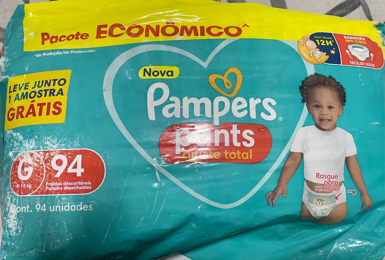 Fralda Pampers Pants TAM G