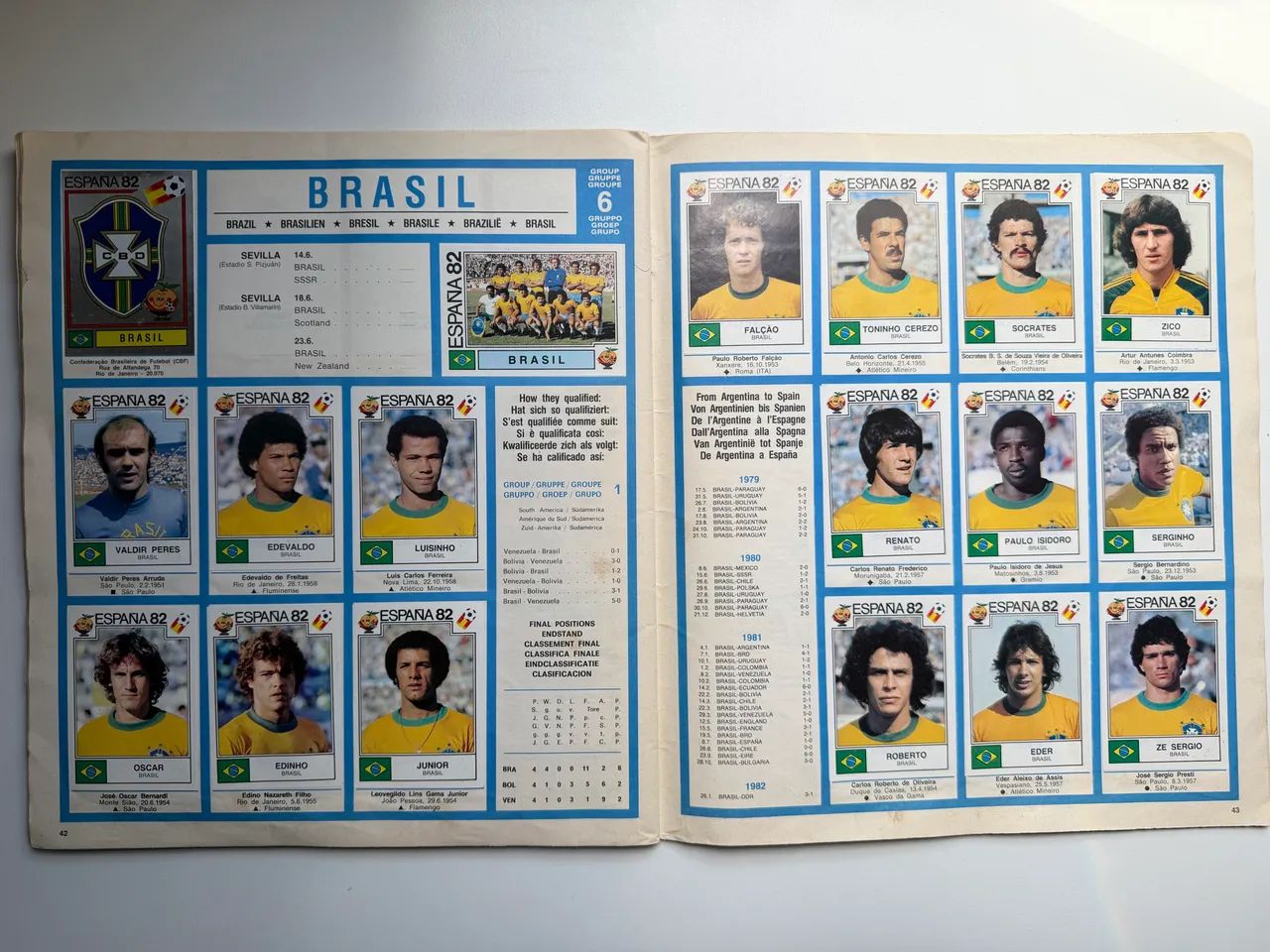 Álbum Copa 82 COMPLETO  - Foto 2