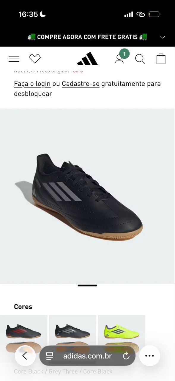 Sapato futsal adidas - Foto 2