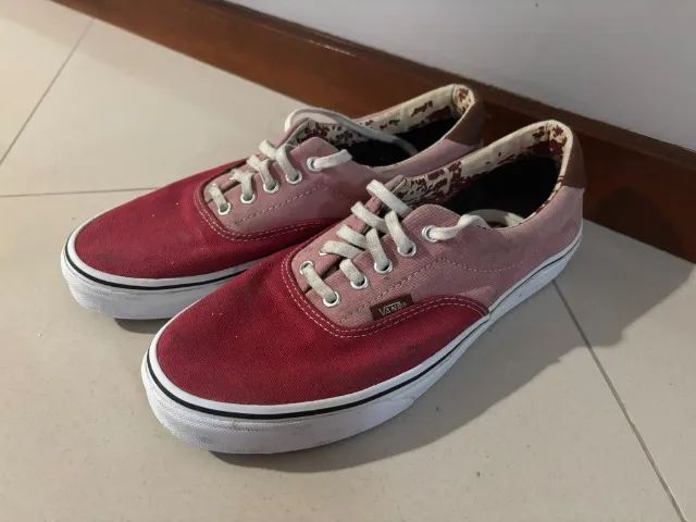 Tênis Vans Era Vermelho e Rosa - Tamanho 41