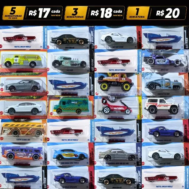 Hot Wheels e Matchbox - 17,00 cada - Foto 2