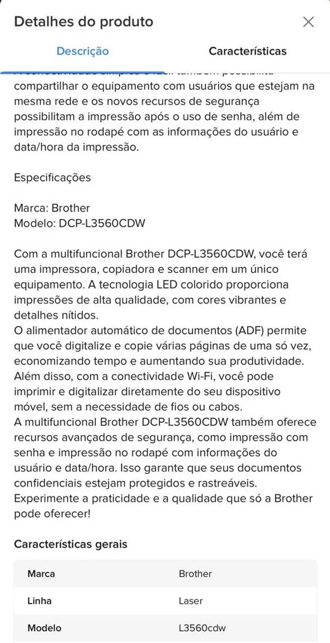 Impressora BROTHER  - Foto 4