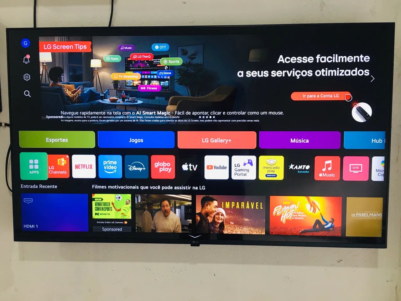 TV 43 LG 4K - Foto 2