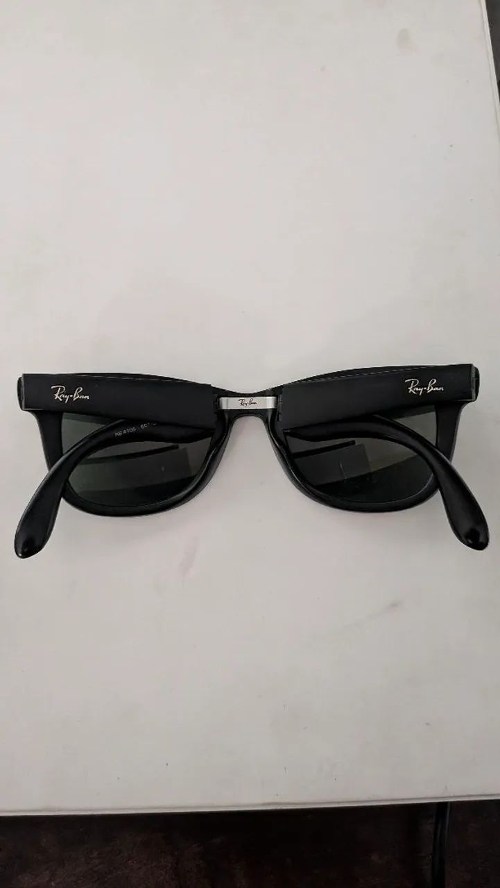 Óculos rayban wayfarer folding - Foto 4