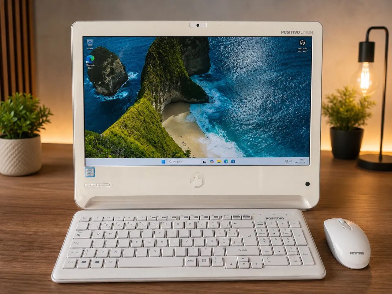 Pc All In One Intel Core i3-7 Geração 