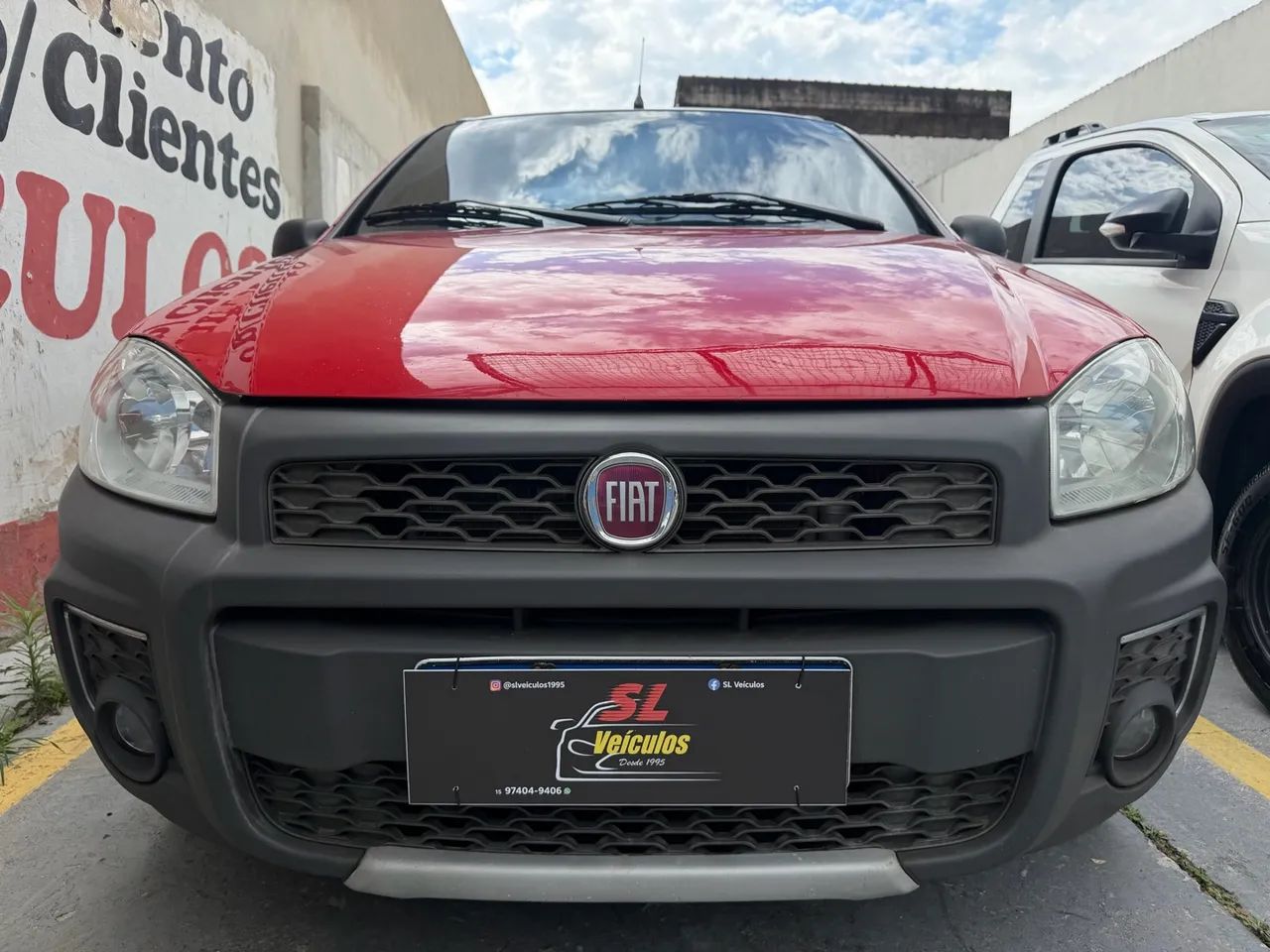 Fiat Strada Working Hard 1.4 Fire Flex 8V CS 2017 - Foto 3