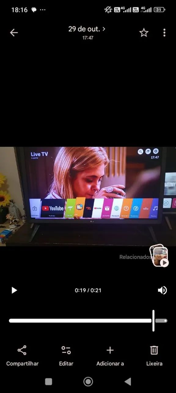 LG Smart 32 polegadas