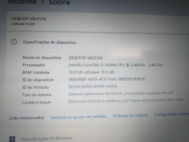 Notebook Dell Latitude E5420 - Foto 5