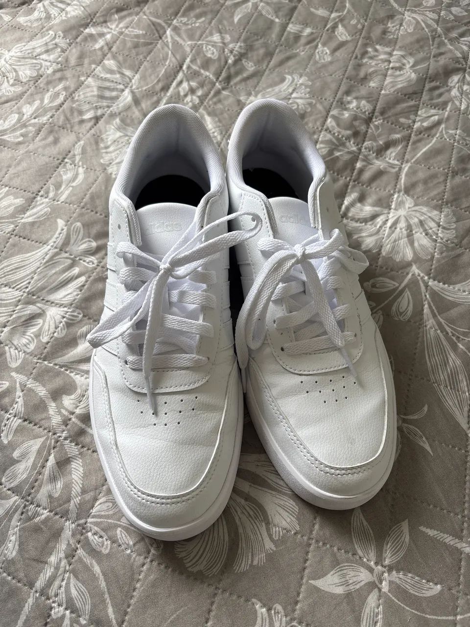 Tênis Adidas breaknet branco 43 - Foto 2