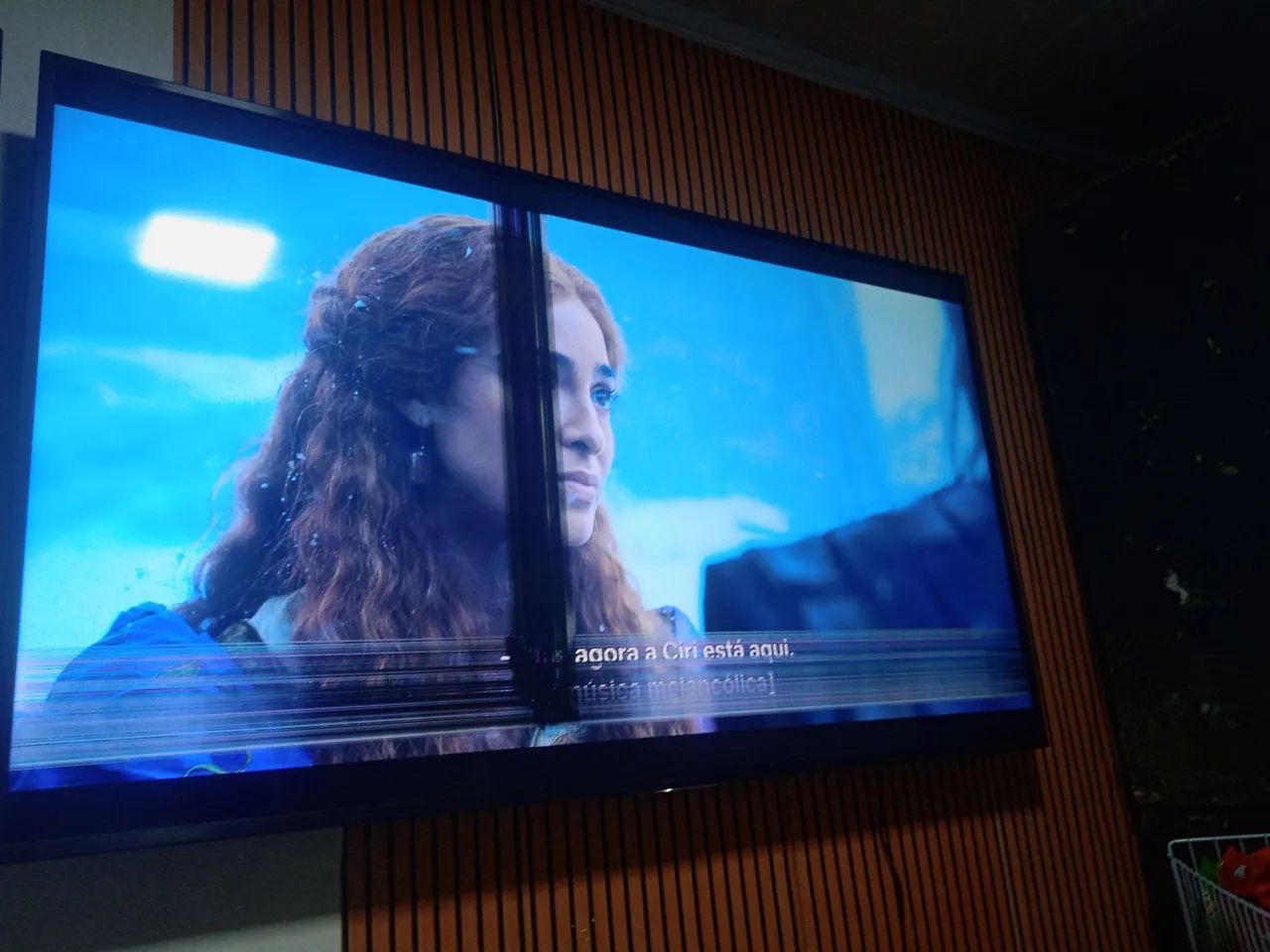 Tv Sony 65 polegadas com mancha na tela 