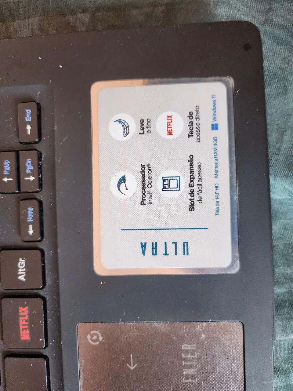 Notebook Multilaser ultra UB235 - Foto 2