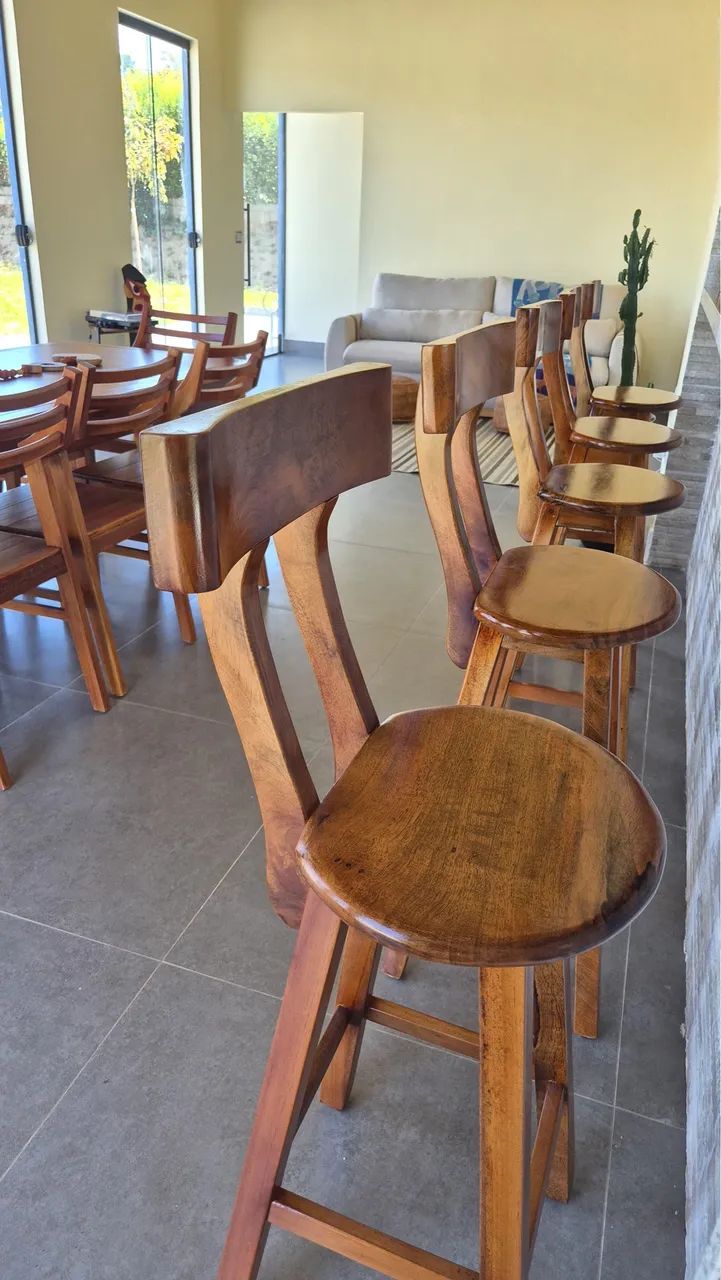 BANQUETAS DE MADEIRA COM PREÇO DE FÁBRICA! ? - Foto 5