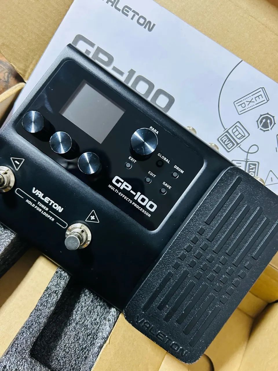 Pedaleira Gp-100 Valeton 