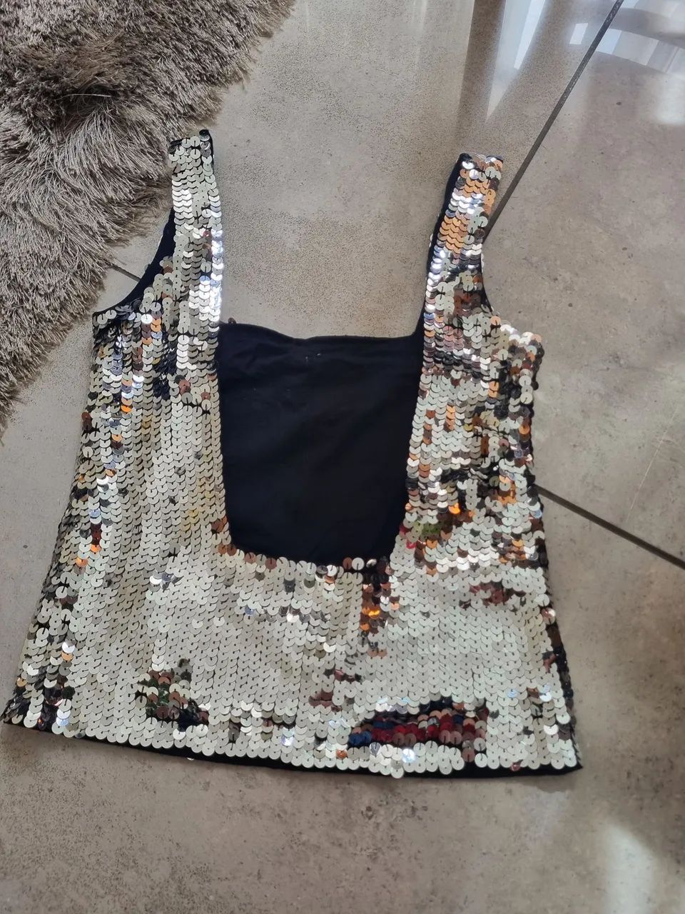 Blusa latejoula prata - Foto 2