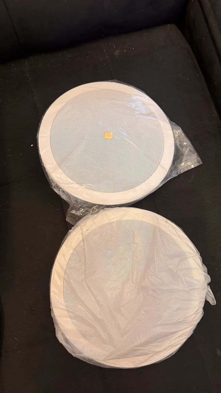 Kit amplificador e auto falante de embutir 