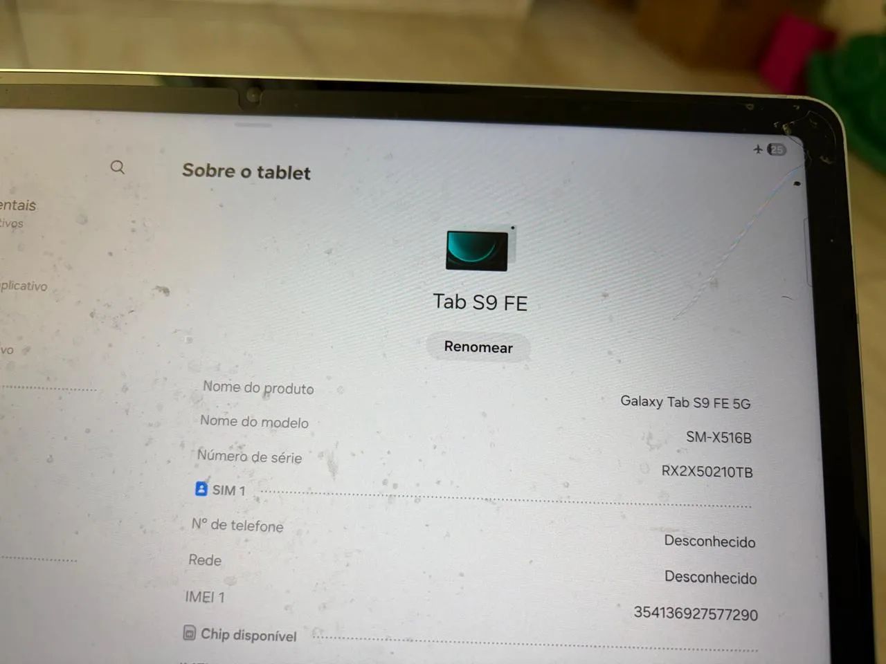 Tablete s9 fé novo  - Foto 2