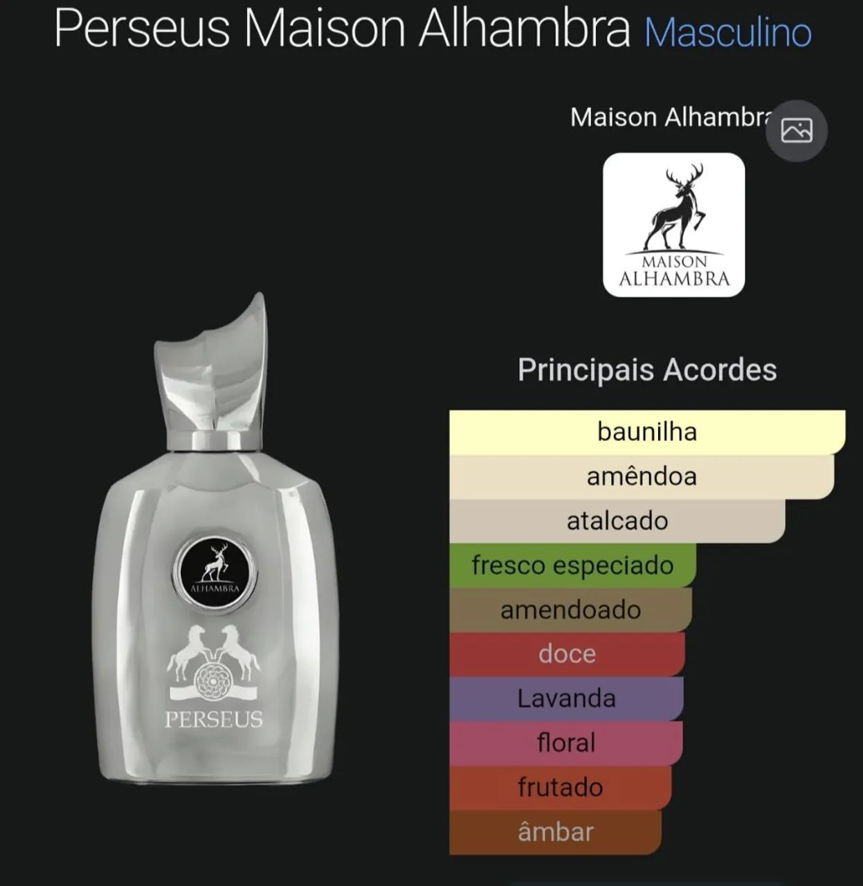 Perfume masculino Perseus  - Foto 3